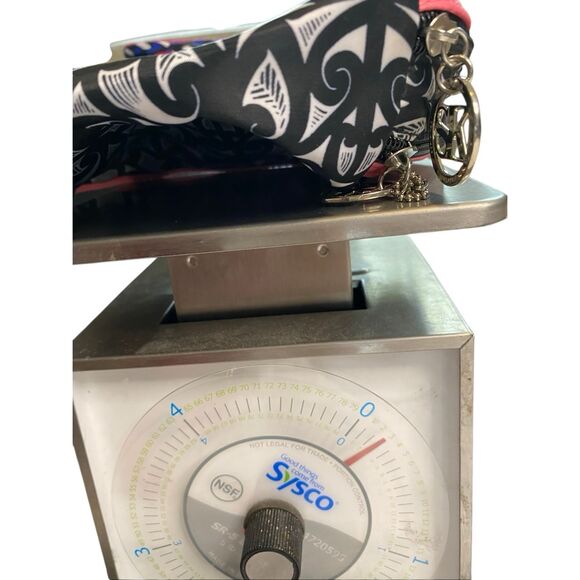 Sonia Kashuk Black White Pink Travel Makeup Bag Cosmetic Organizer Zip Case - Picture 14 of 14